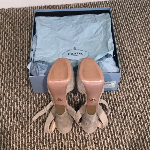 NIB Prada Calzature Donna Platform - Picture 3 of 7